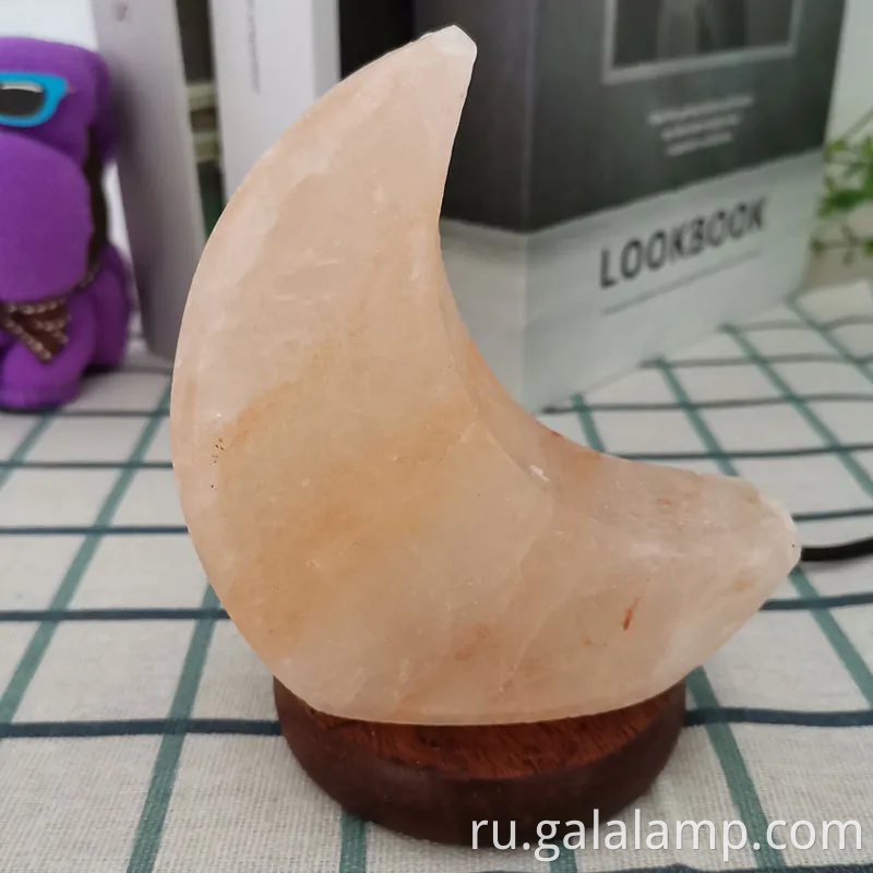 Оптовая гималайская солевая лампа со светодиодными фонарями для украшения дома